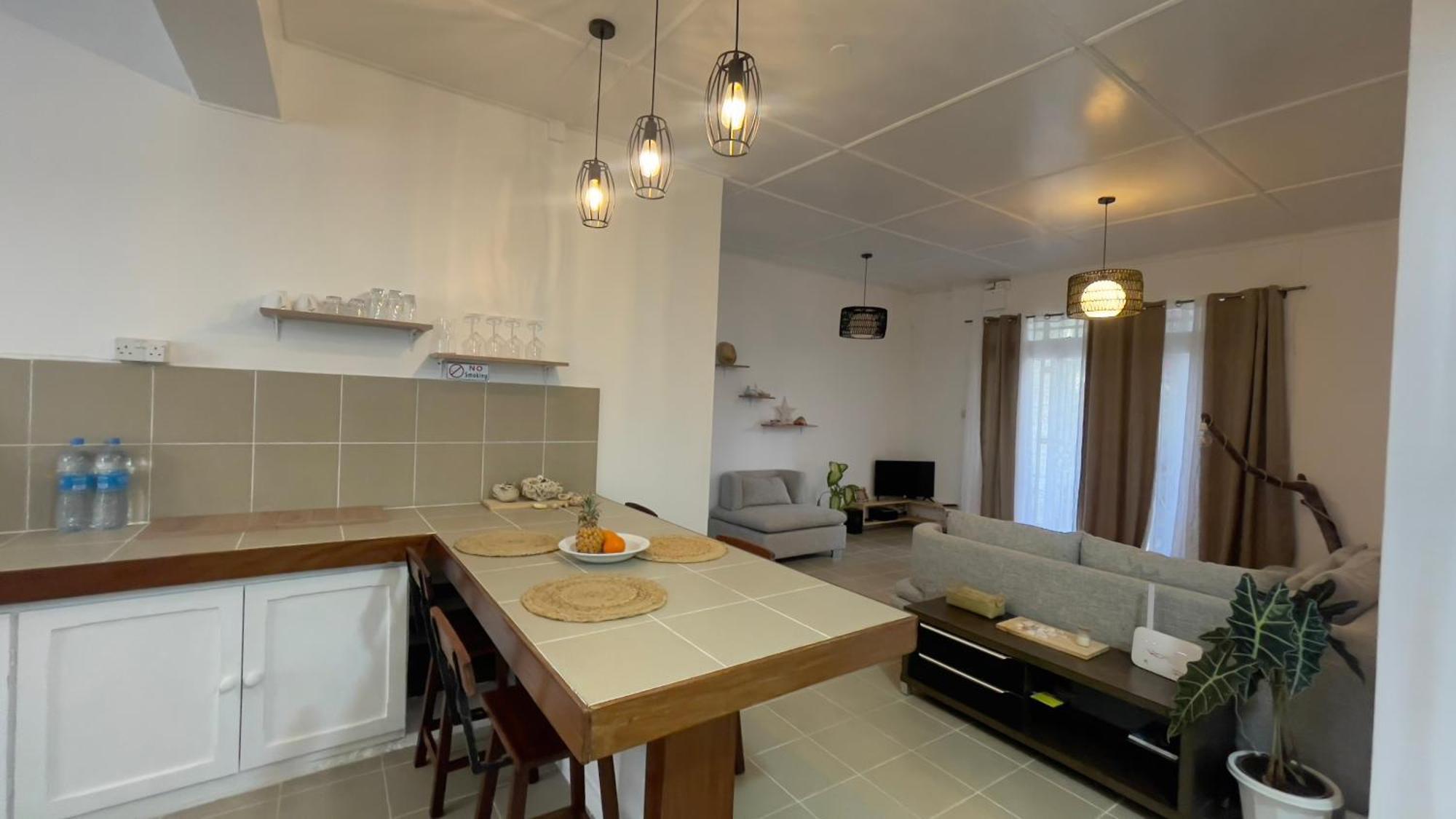 Le Coquillage Apartment Trou aux Biches Luaran gambar